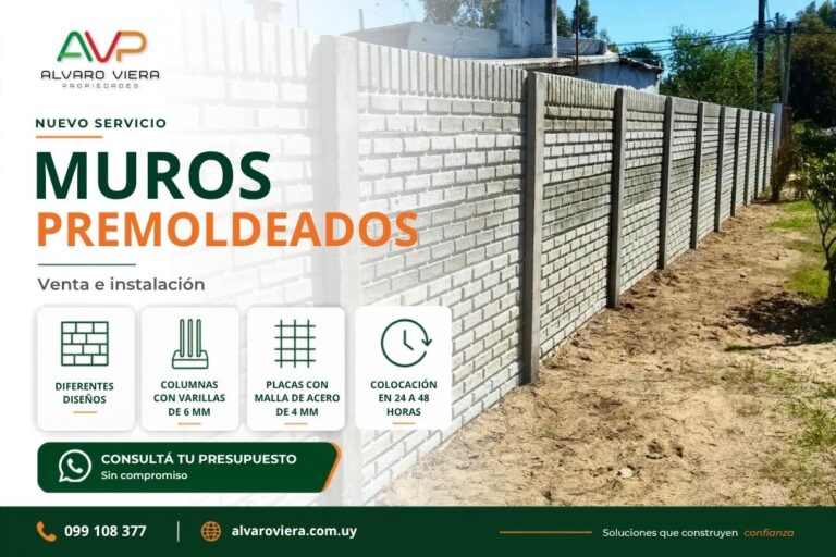 Muros premoldeados - San José