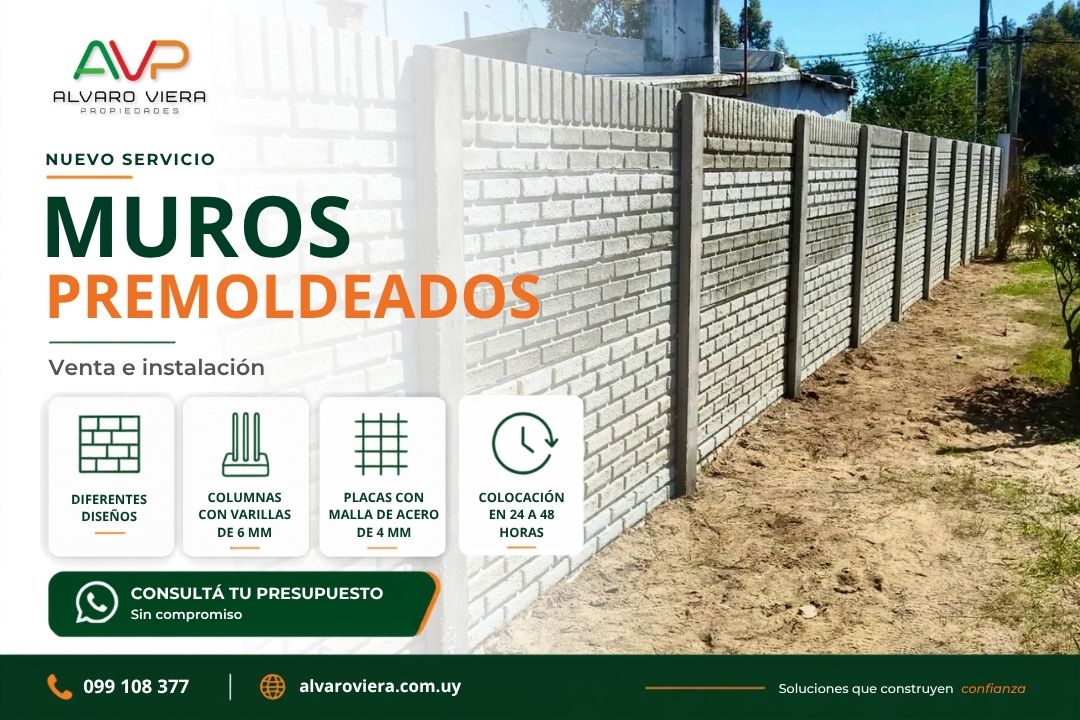 Muros premoldeados - San José
