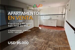 Apartamento en venta en Figueroa y Bengoa, San José de Mayo