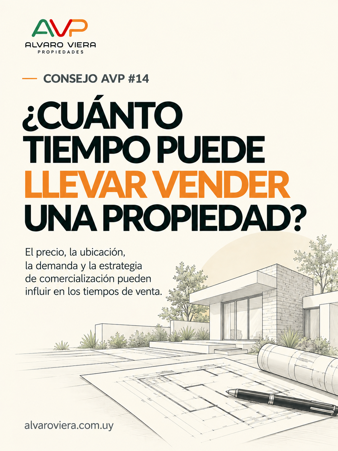 Cuánto tiempo lleva vender una propiedad - Consejo AVP 14